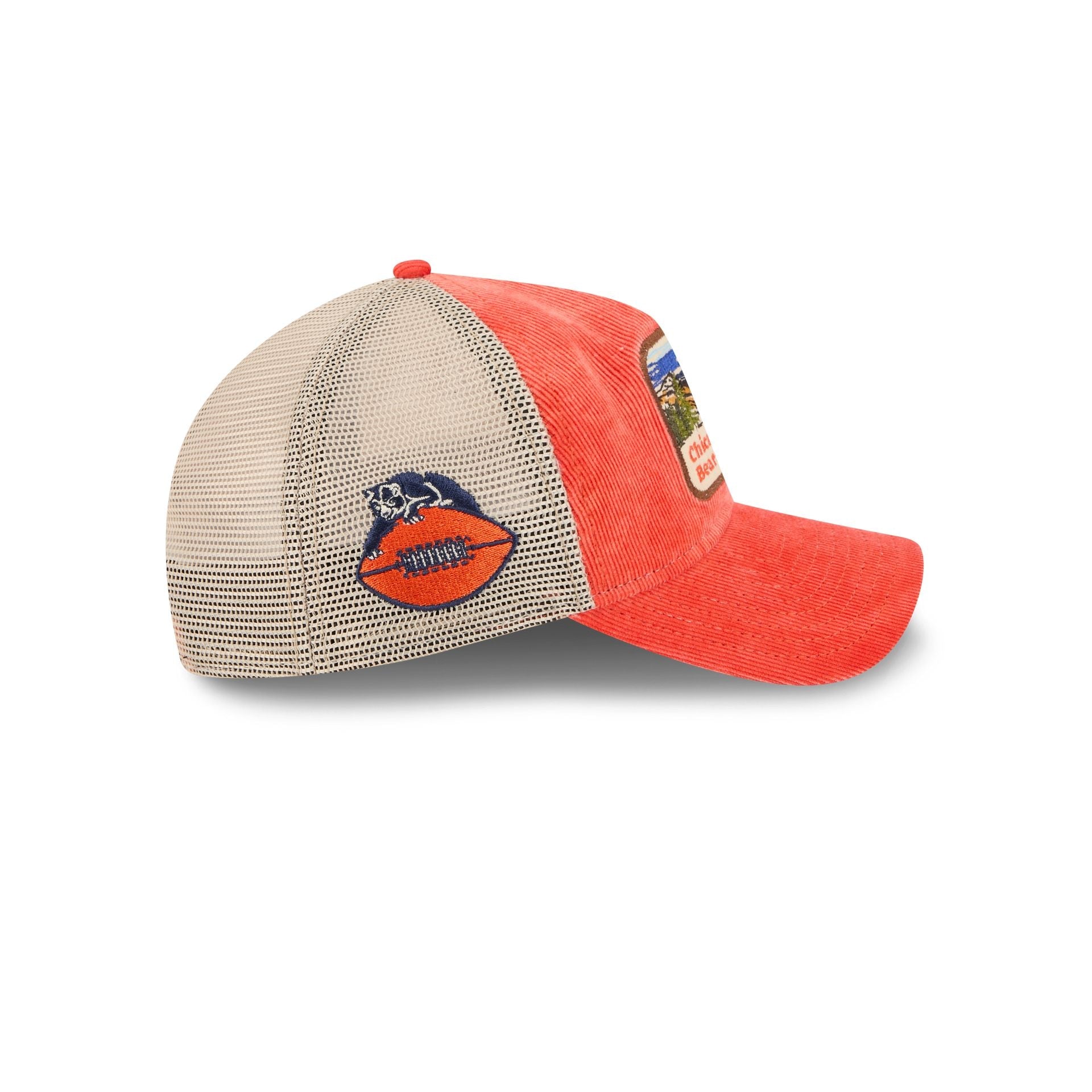 Chicago Bears Vintage Landscape 9TWENTY A-Frame Trucker Hat