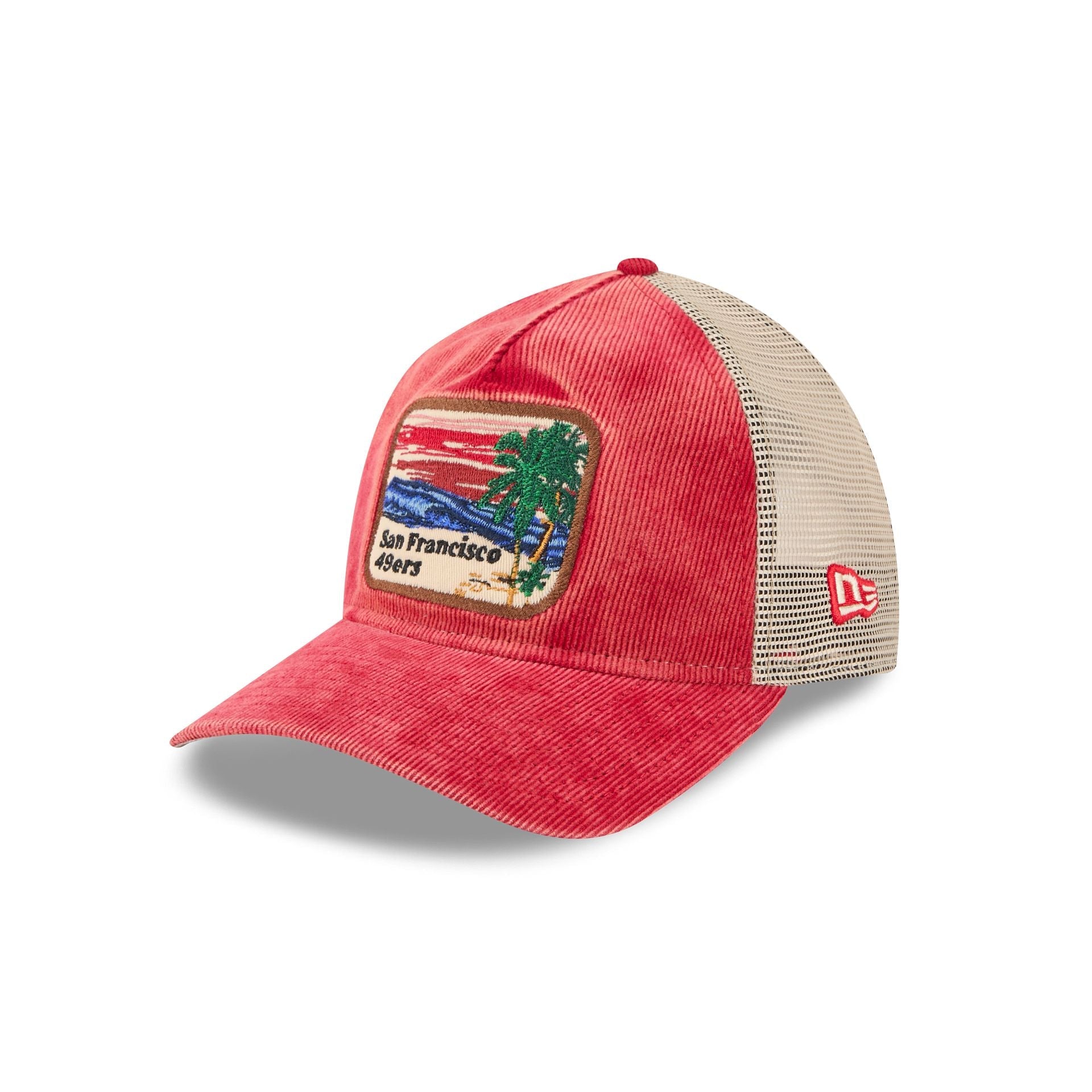 San Francisco 49ers Vintage Landscape 9TWENTY A-Frame Trucker Hat
