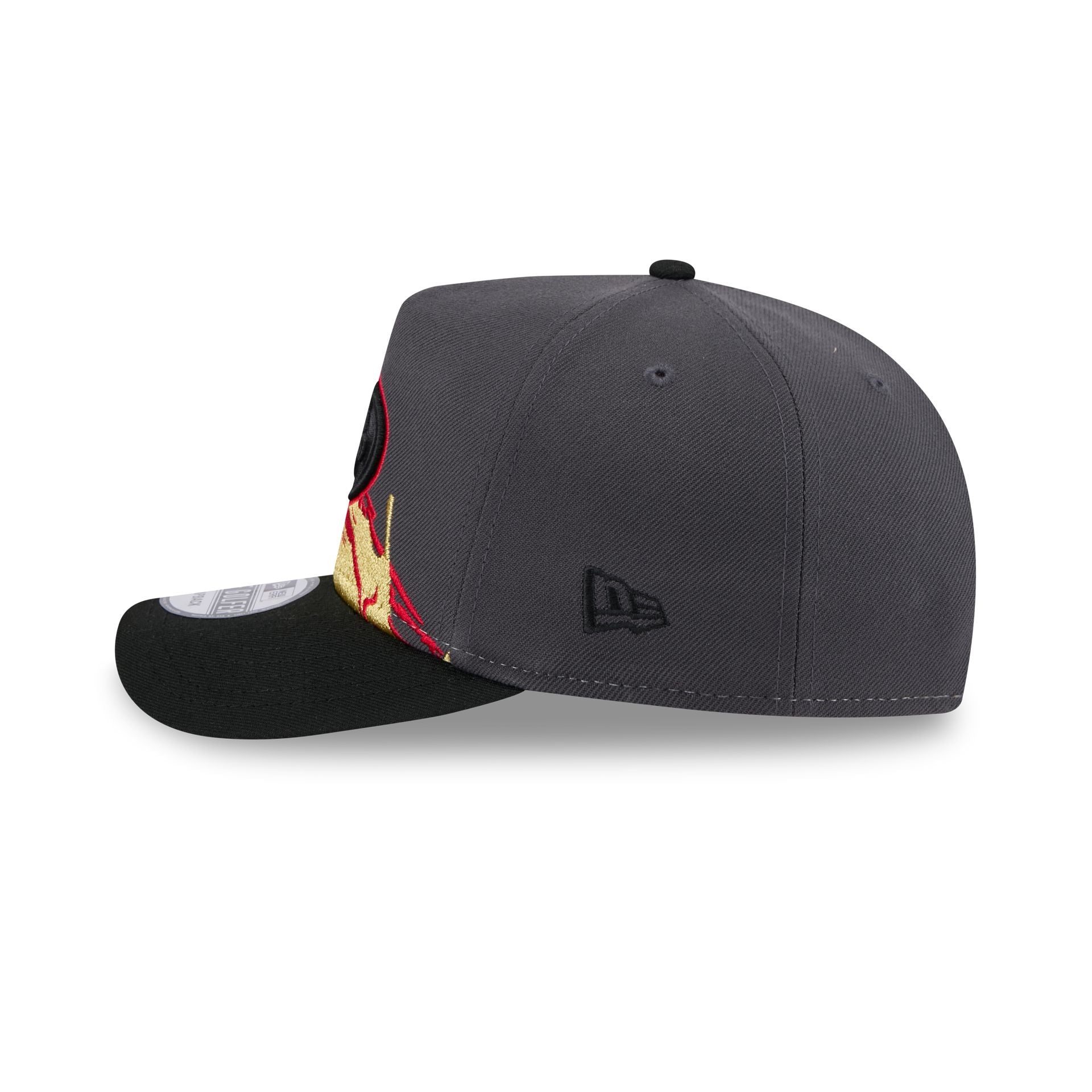 San Francisco 49ers Graphite Brushstroke Golfer Hat