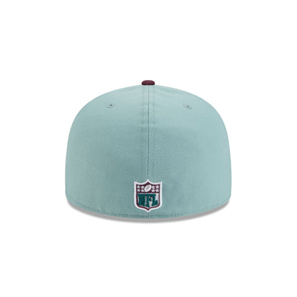 San Francisco 49ers Beach Kiss Blue 59FIFTY A-Frame Fitted Hat