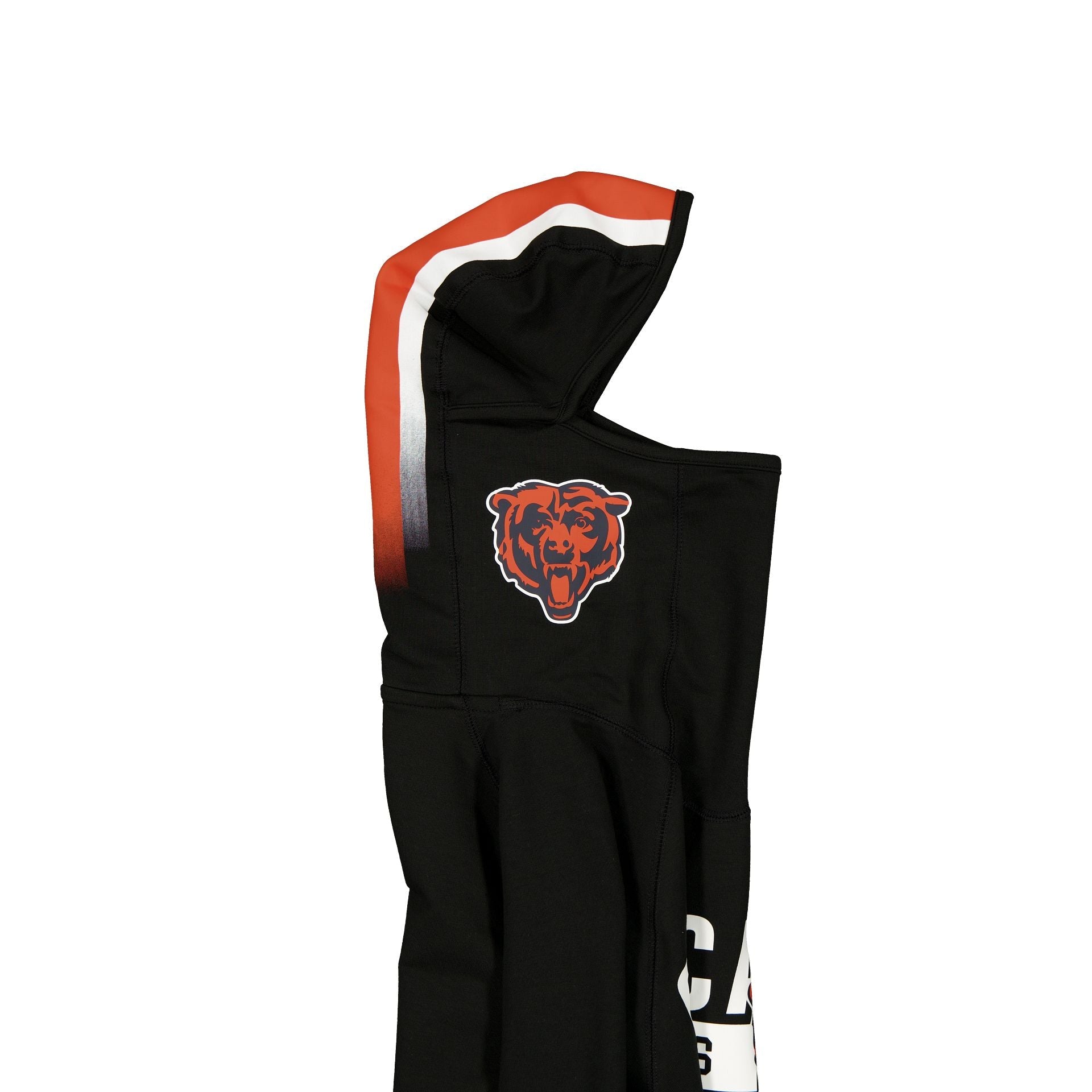Chicago Bears 2025 Functional Fandom Black Balaclava Hoodie