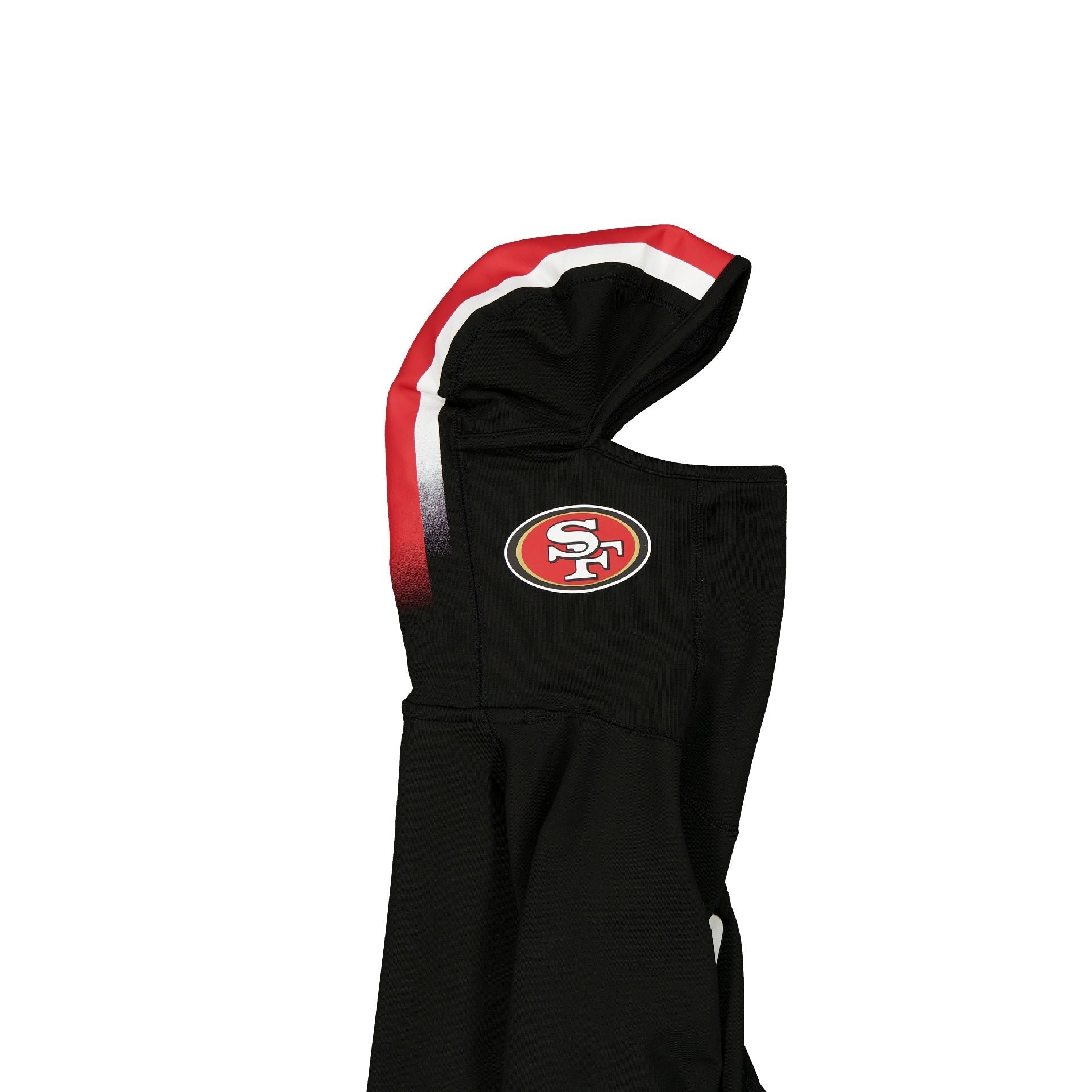 San Francisco 49ers 2025 Functional Fandom Black Balaclava Hoodie