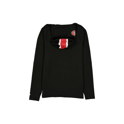 San Francisco 49ers 2025 Functional Fandom Black Balaclava Hoodie