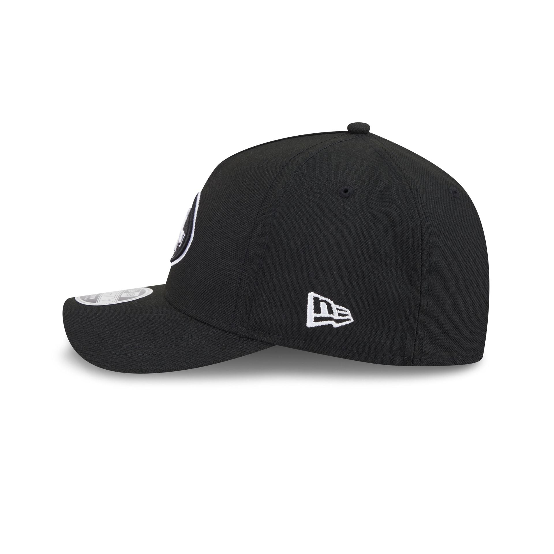 San Francisco 49ers Black & White 9FORTY M-Crown A-Frame Snapback Hat