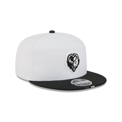 Baltimore Ravens 2025 Training Split Panel 9FIFTY Snapback Hat