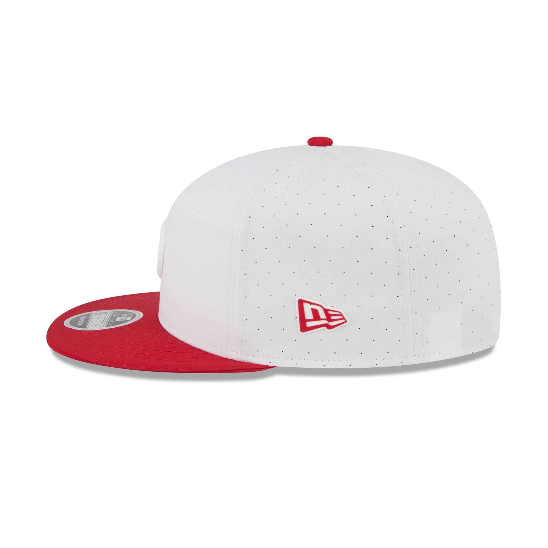 San Francisco 49ers 2025 Training Split Panel 9FIFTY Snapback Hat