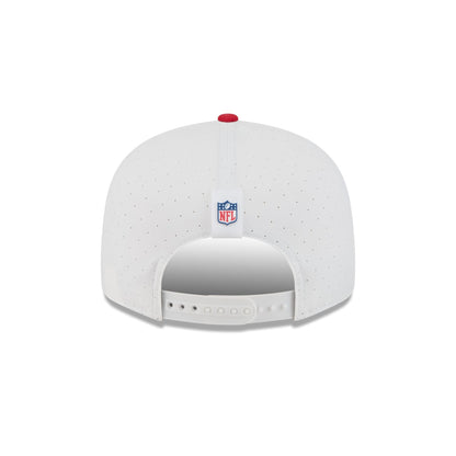 San Francisco 49ers 2025 Training Split Panel 9FIFTY Snapback Hat