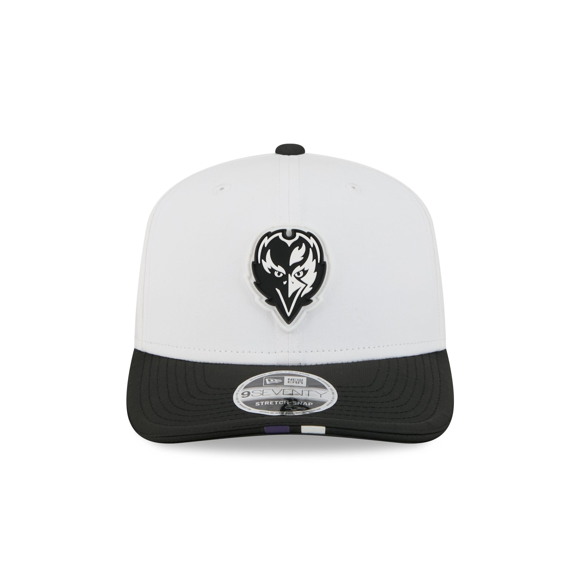 Baltimore Ravens 2025 Training 9SEVENTY Stretch-Snap Hat