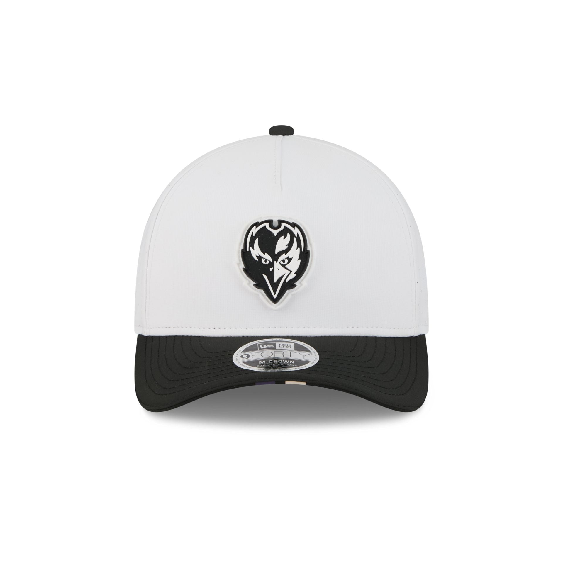 Baltimore Ravens 2025 Training 9FORTY M-Crown A-Frame Snapback Hat
