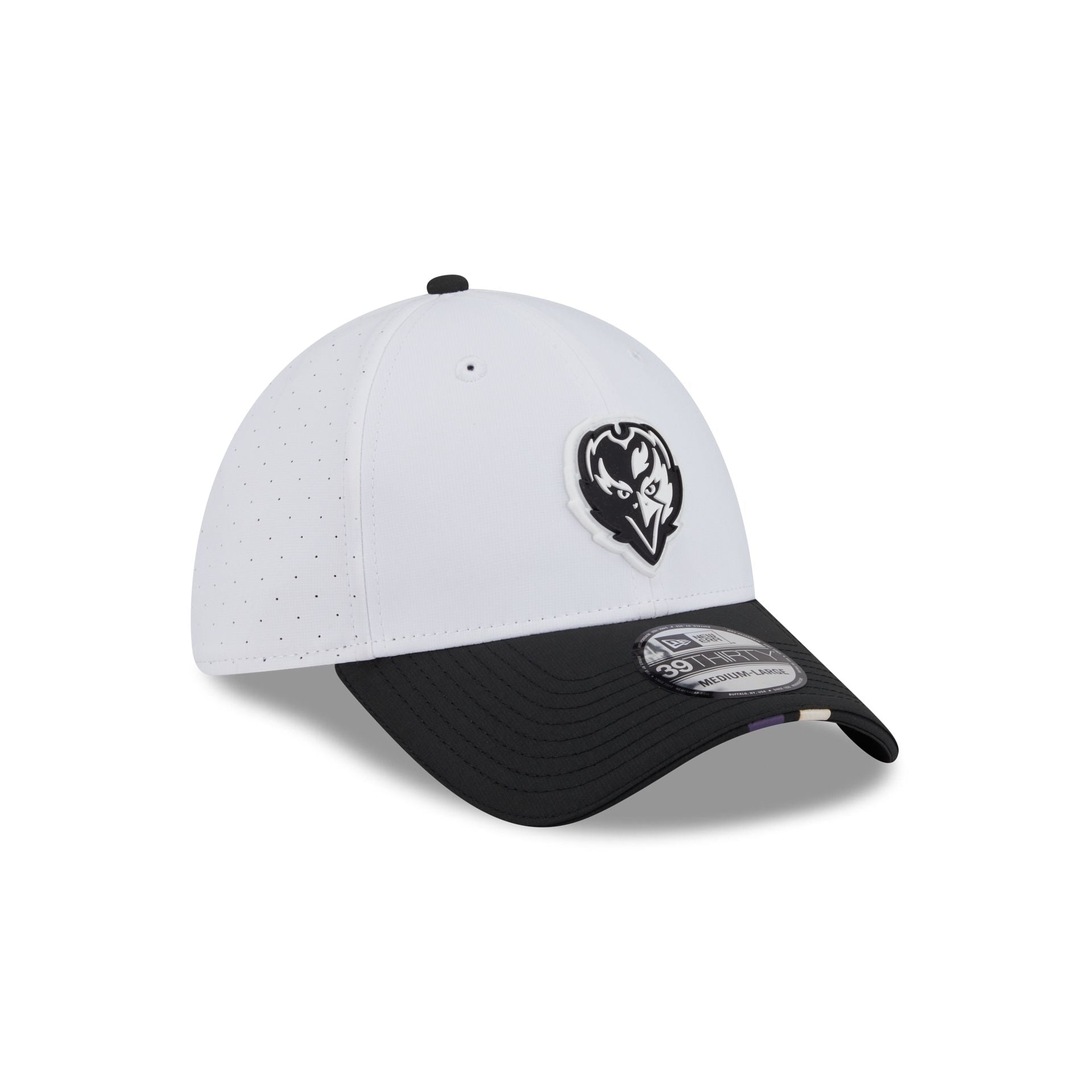 Baltimore Ravens 2025 Training 39THIRTY Stretch Fit Hat