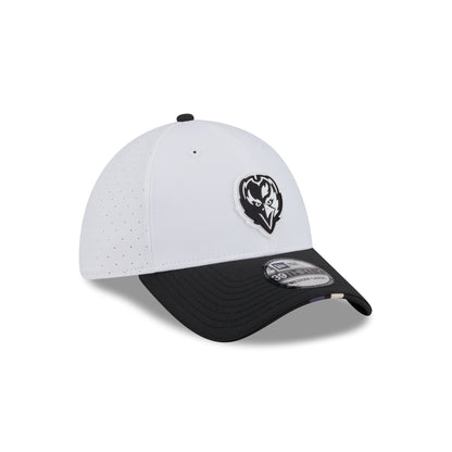 Baltimore Ravens 2025 Training 39THIRTY Stretch Fit Hat