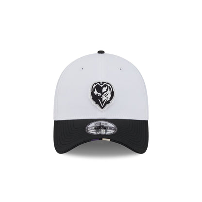 Baltimore Ravens 2025 Training 39THIRTY Stretch Fit Hat