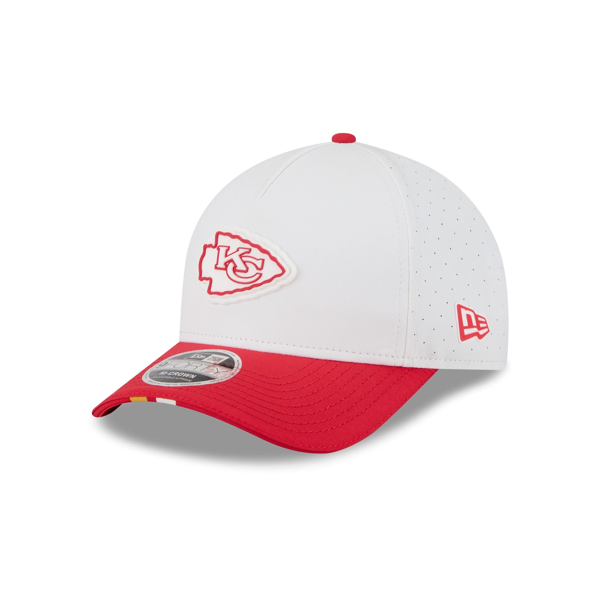Kansas City Chiefs 2025 Training 9FORTY M-Crown A-Frame Snapback Hat