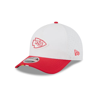 Kansas City Chiefs 2025 Training 9FORTY M-Crown A-Frame Snapback Hat