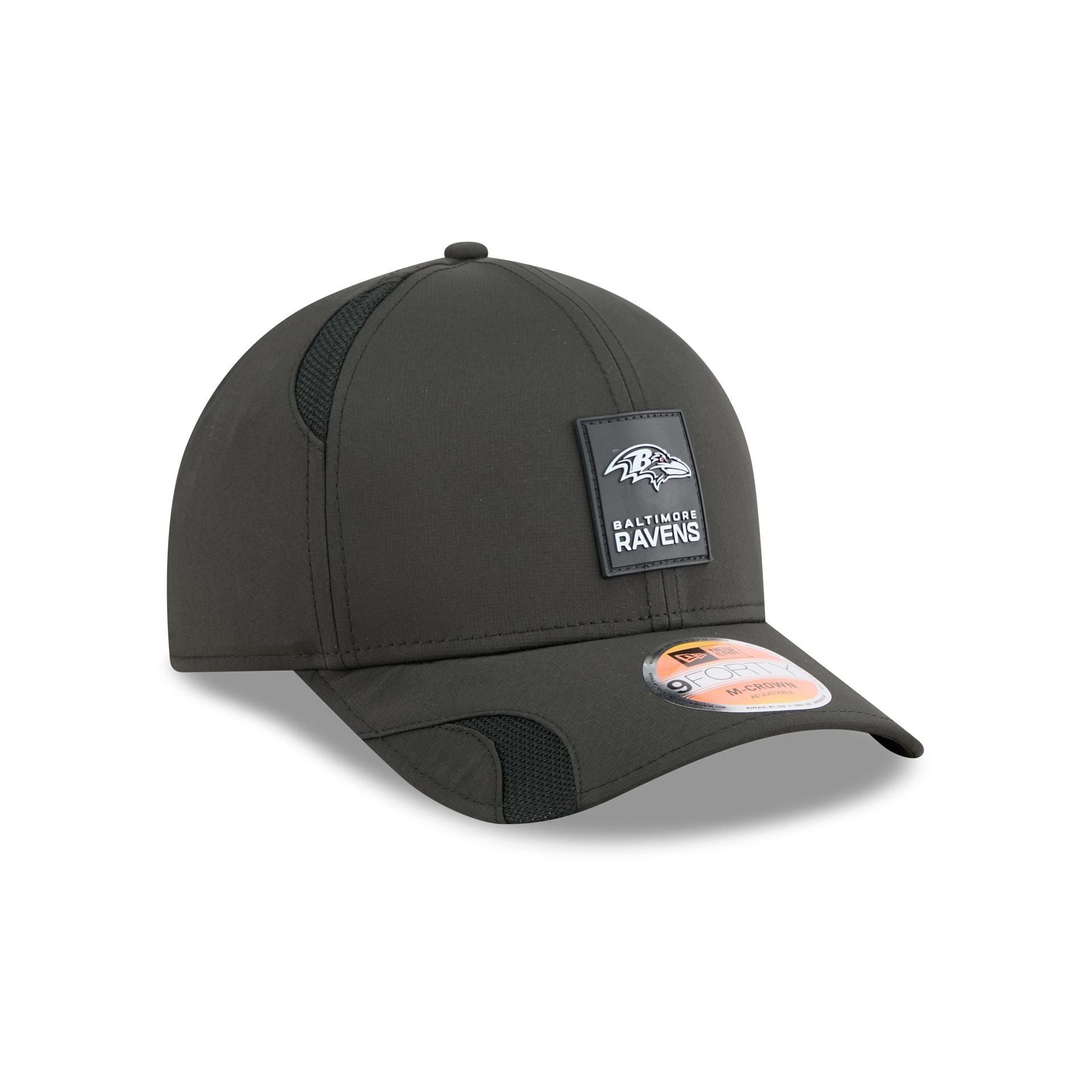 Baltimore Ravens 2025 Sideline Hot Weather 9FORTY M-Crown Snapback Hat