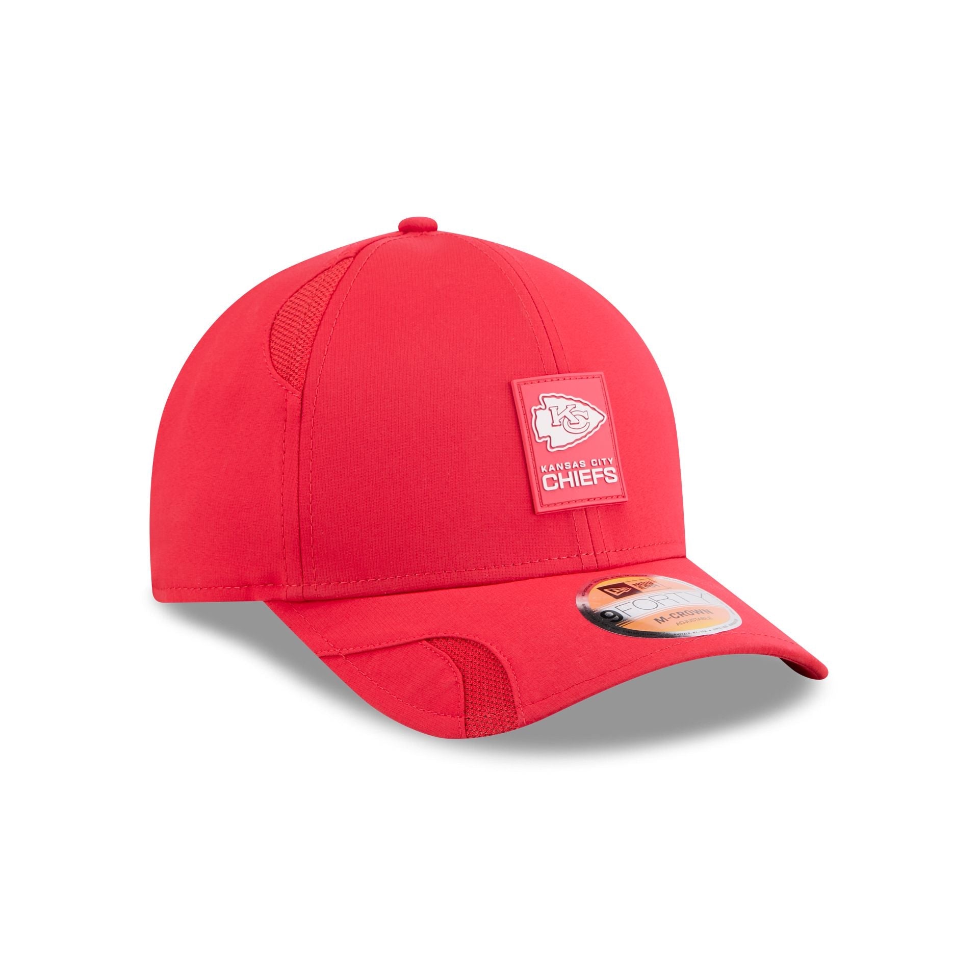 Kansas City Chiefs 2025 Sideline Hot Weather 9FORTY M-Crown Snapback Hat