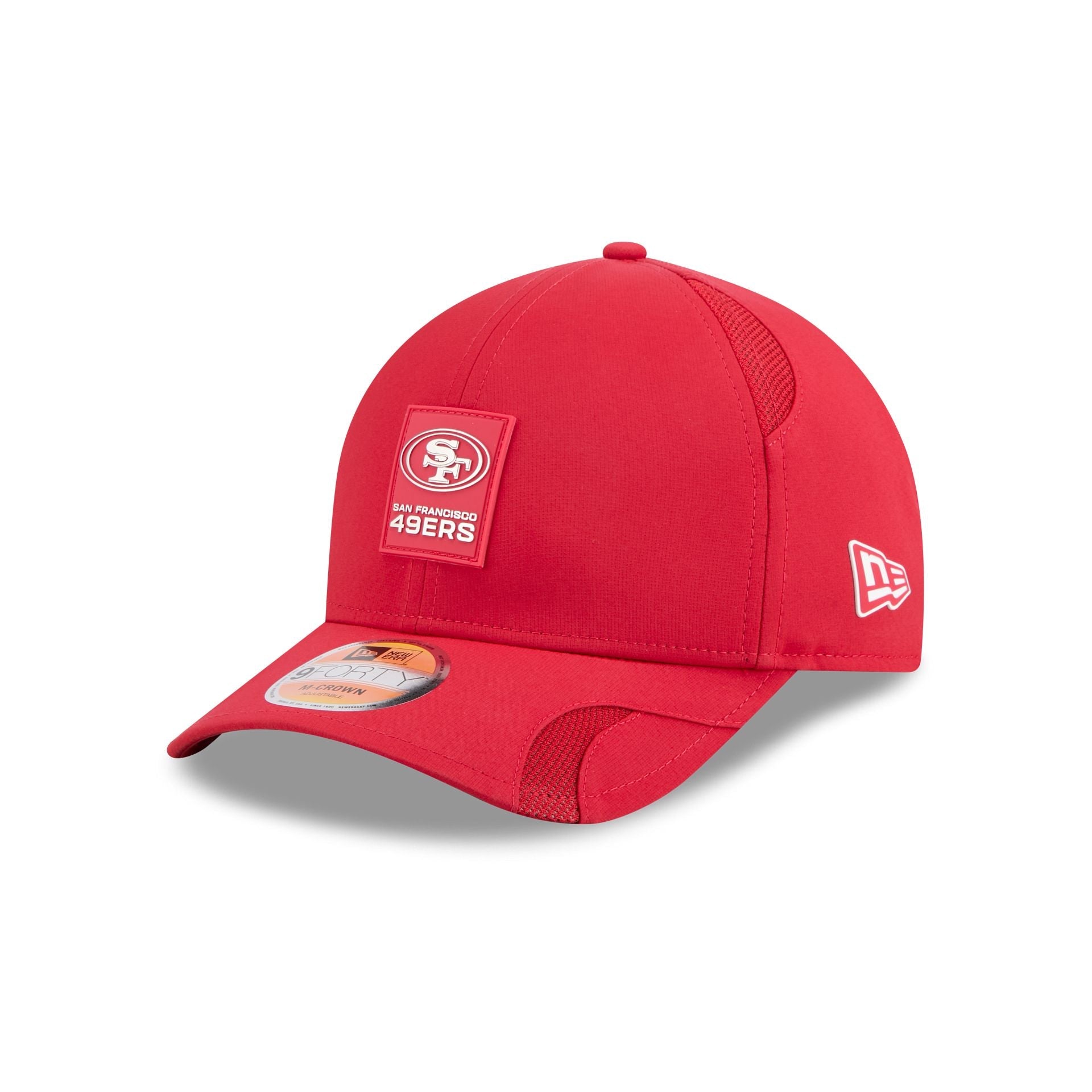 San Francisco 49ers 2025 Sideline Hot Weather 9FORTY M-Crown Snapback Hat