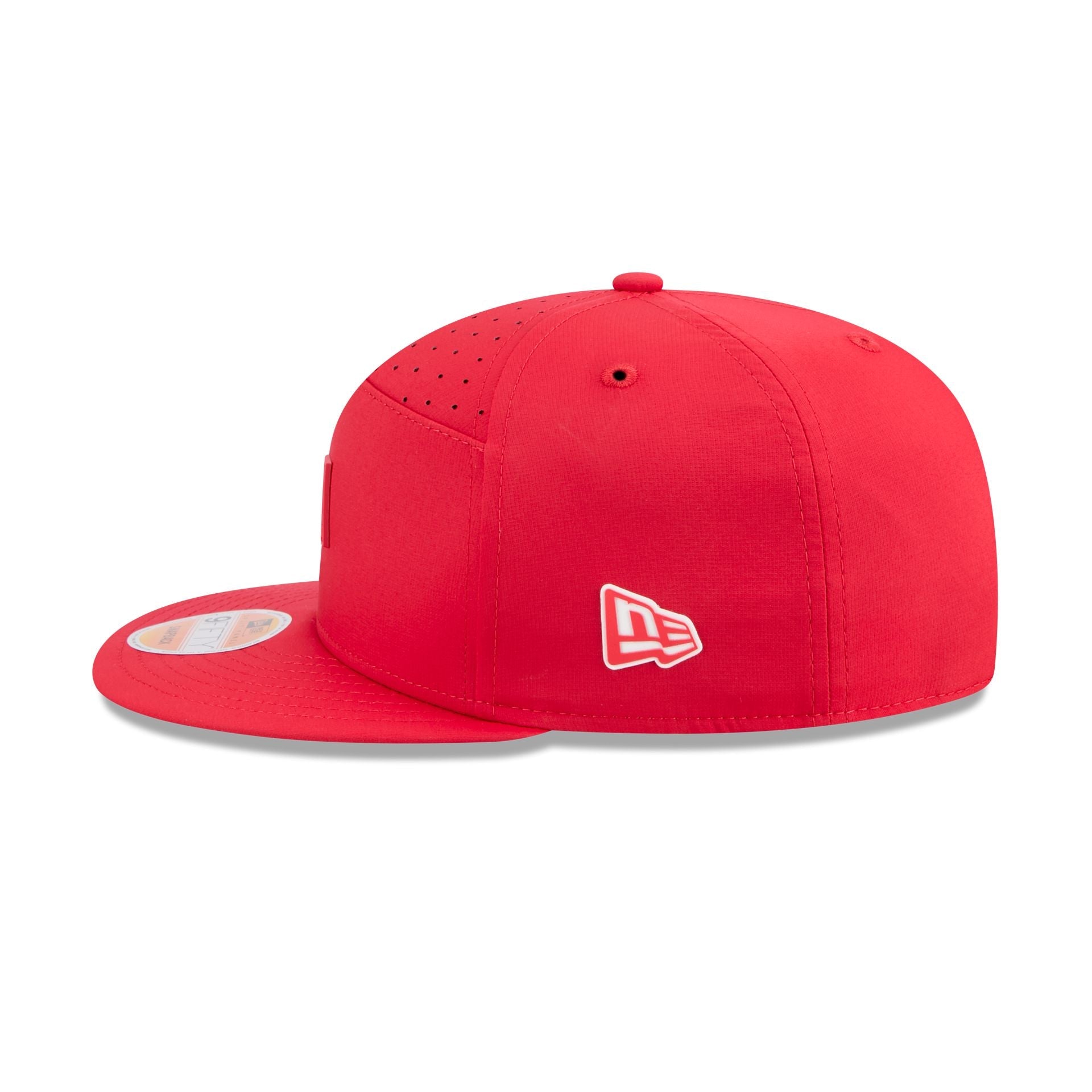 Kansas City Chiefs 2025 Sideline Hot Weather Split Panel 9FIFTY Snapback Hat