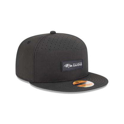 Baltimore Ravens 2025 Sideline Hot Weather Split Panel 9FIFTY Snapback Hat