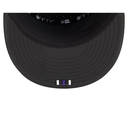 Baltimore Ravens 2025 Sideline Hot Weather Split Panel 9FIFTY Snapback Hat