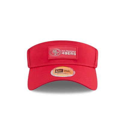 San Francisco 49ers 2025 Sideline Hot Weather Visor Adjustable Hat