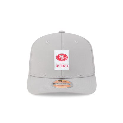 San Francisco 49ers 2025 Sideline Hot Weather Gray 9SEVENTY Trucker Hat