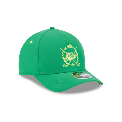 Kansas City Chiefs Tee Time 9FORTY M-Crown A-Frame Snapback Hat