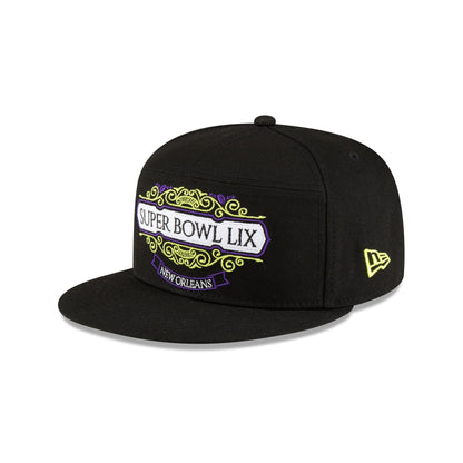 Kansas City Chiefs Super Bowl LIX Tarmac Split Panel 9FIFTY Snapback Hat