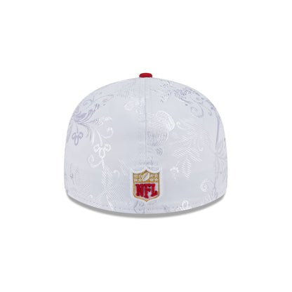 San Francisco 49ers Floral Shine Low Profile 59FIFTY Fitted Hat