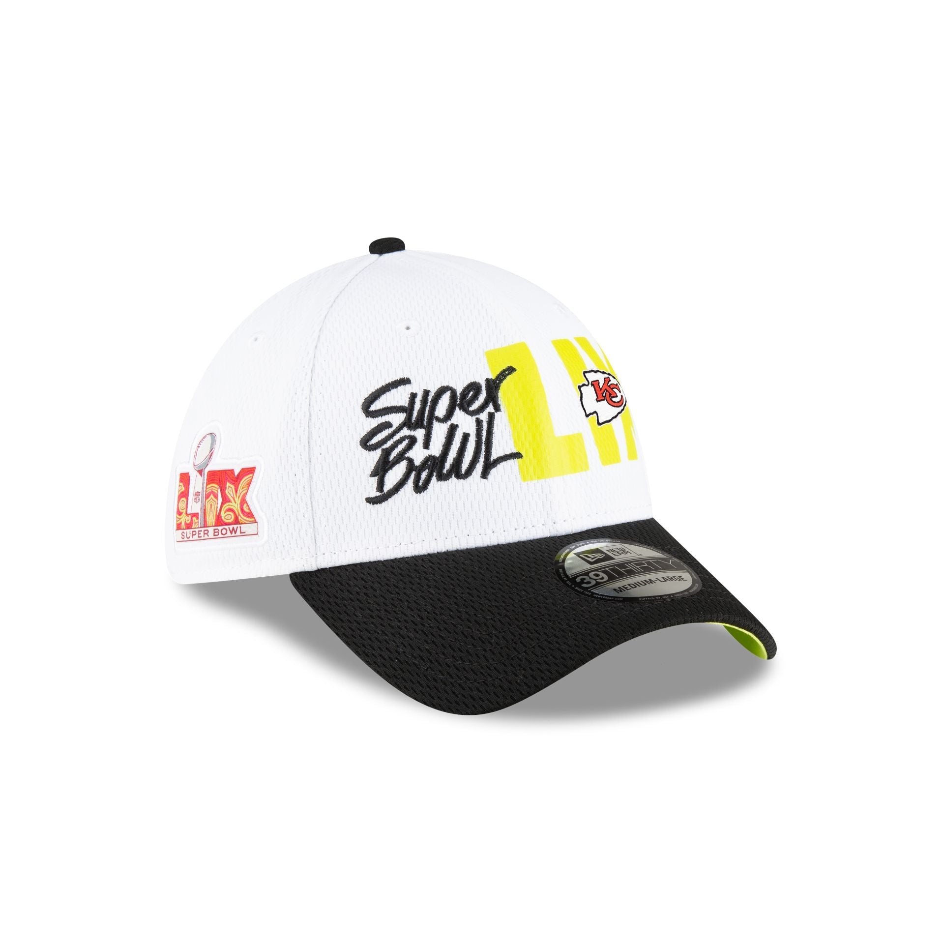 Kansas City Chiefs Super Bowl LIX Participation 39THIRTY Stretch Fit Hat