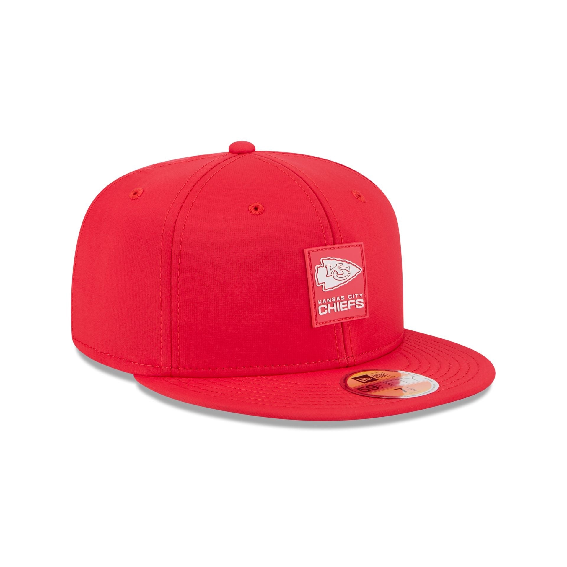 Kansas City Chiefs 2025 Sideline Hot Weather 59FIFTY Fitted Hat