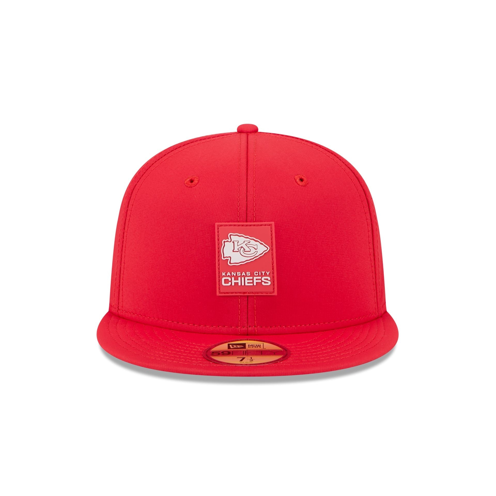 Kansas City Chiefs 2025 Sideline Hot Weather 59FIFTY Fitted Hat