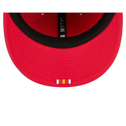 Kansas City Chiefs 2025 Sideline Hot Weather 59FIFTY Fitted Hat