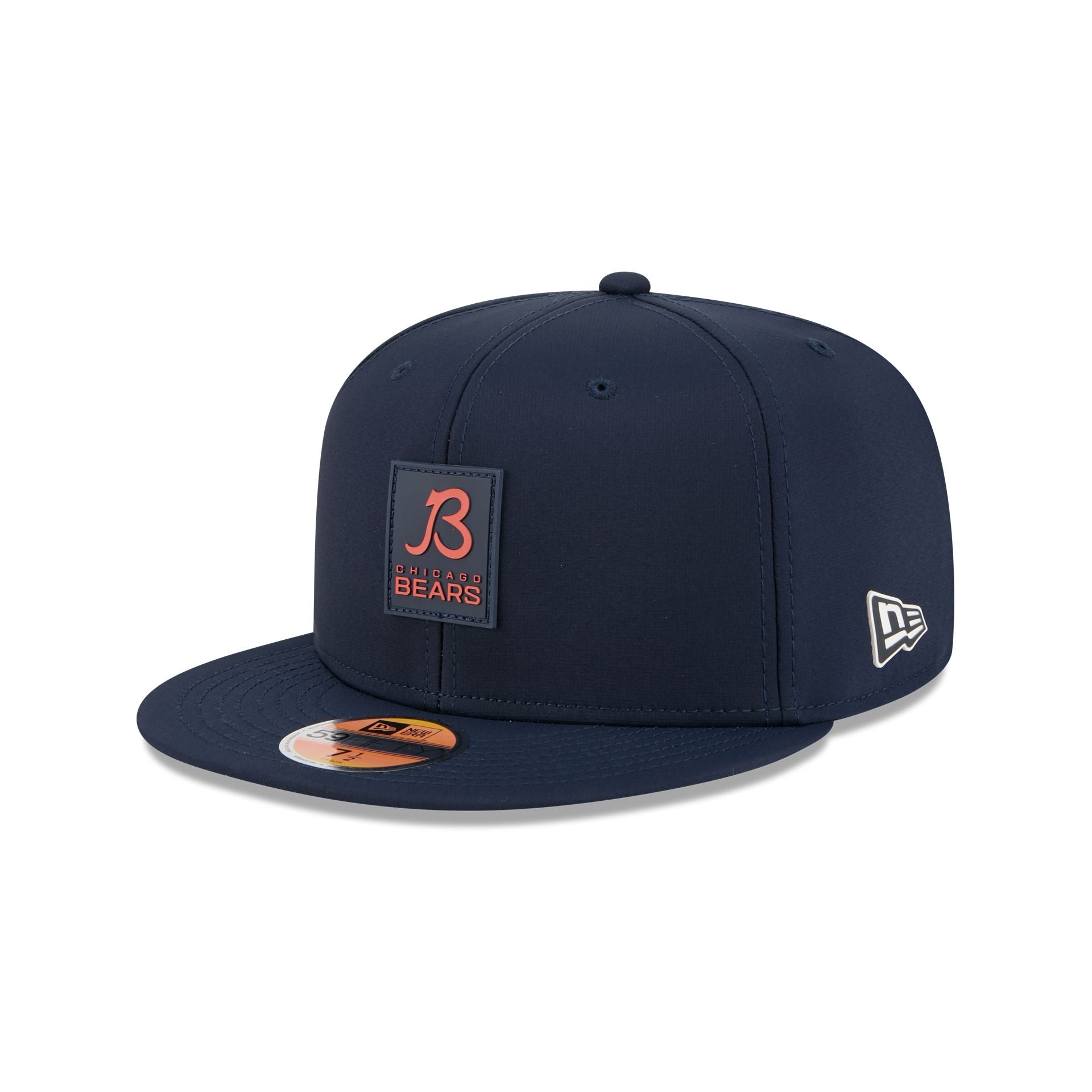 Chicago Bears 2025 Sideline Hot Weather B 59FIFTY Fitted Hat