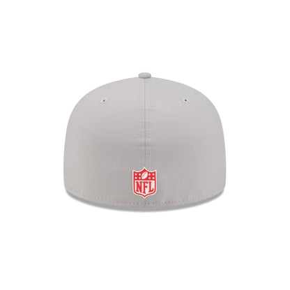 Kansas City Chiefs 2025 Sideline Hot Weather Gray 59FIFTY Fitted Hat