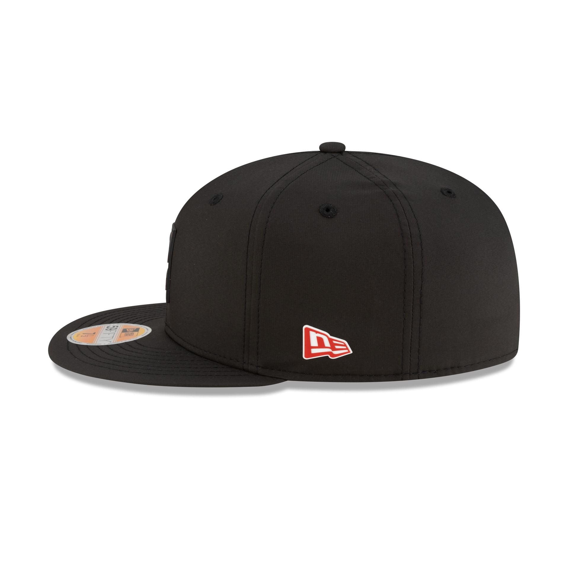 Kansas City Chiefs 2025 Sideline Hot Weather Black 59FIFTY Fitted Hat