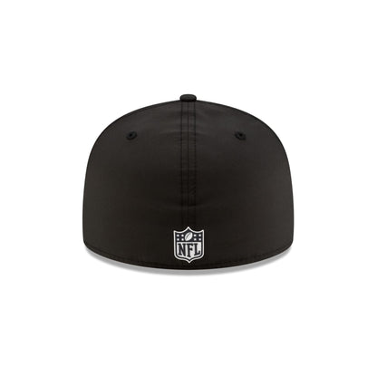 Chicago Bears 2025 Sideline Hot Weather Black 59FIFTY Fitted Hat