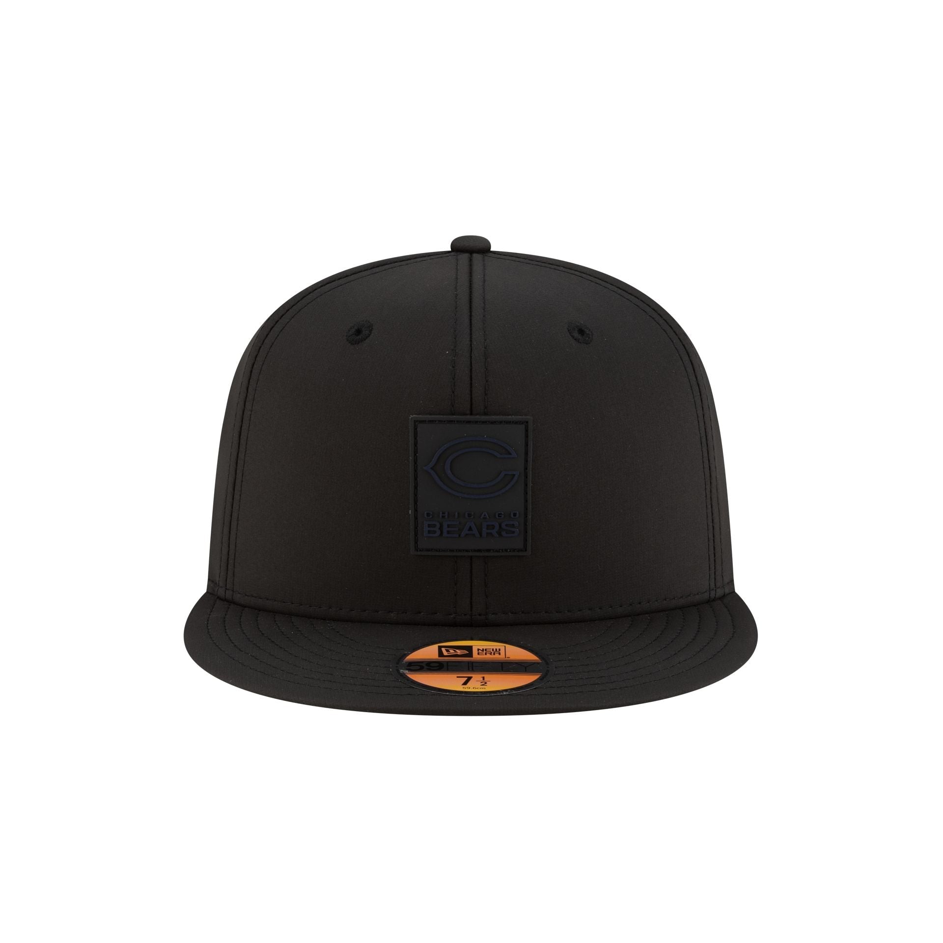 Chicago Bears 2025 Sideline Hot Weather Black C 59FIFTY Fitted Hat