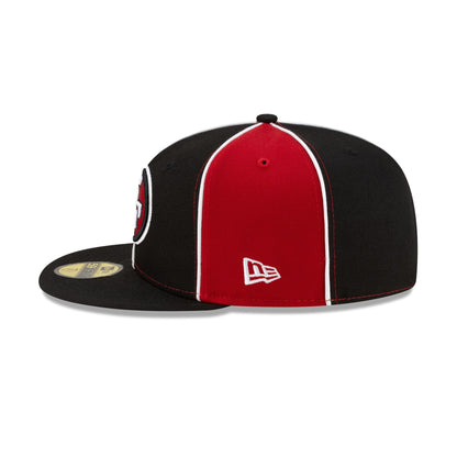 San Francisco 49ers Two-Tone Pinwheel 59FIFTY Fitted Hat