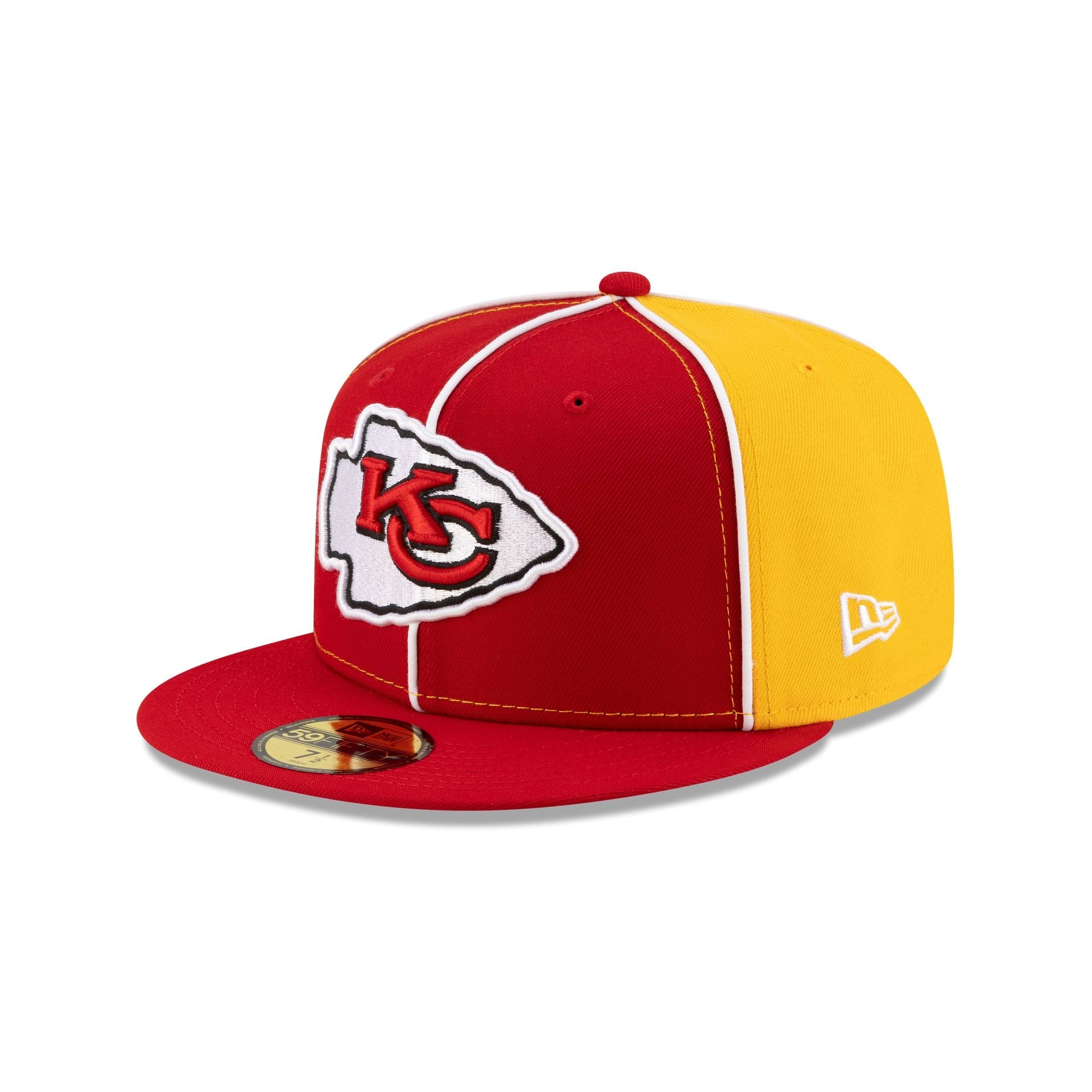 Kansas City Chiefs Two-Tone Pinwheel 59FIFTY Fitted Hat