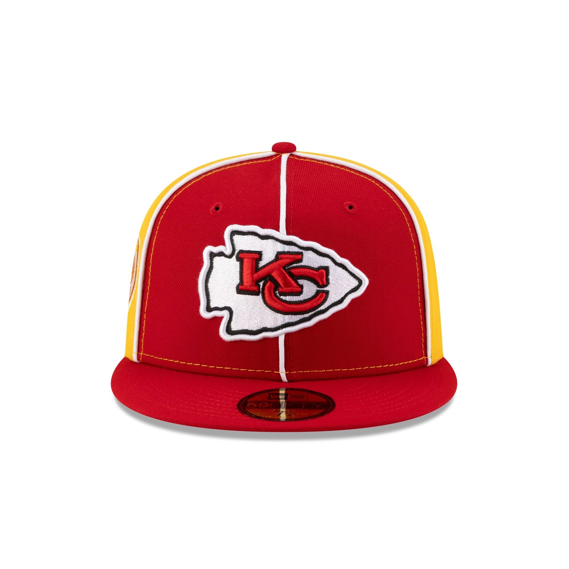 Kansas City Chiefs Two-Tone Pinwheel 59FIFTY Fitted Hat