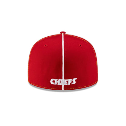 Kansas City Chiefs Two-Tone Pinwheel 59FIFTY Fitted Hat