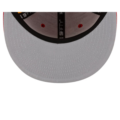 Kansas City Chiefs Two-Tone Pinwheel 59FIFTY Fitted Hat