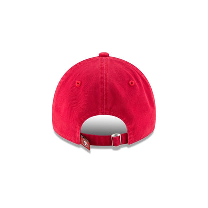 San Francisco 49ers Core Classic Red 9TWENTY Adjustable Hat