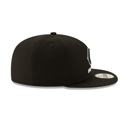 Chicago Bears Black & White 9FIFTY Snapback Hat